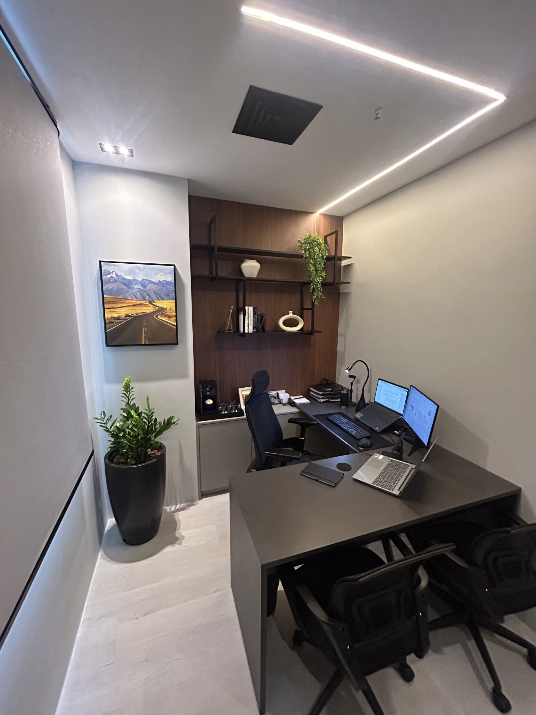 Estação de trabalho do escritório